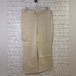 Nevada Jean time Khaki women’s Cargo Pants tan, size 12